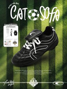 cat&sofa | Giày Đào Tạo Phong Cách Casual Màu Đen