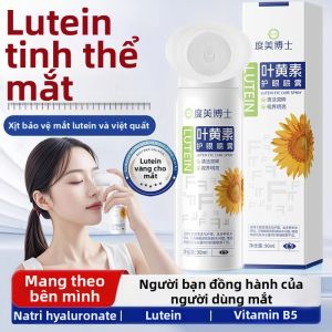 Spray Dưỡng Ẩm Mắt Chiết Xuất Từ ​​rễ Cây Nghệ Tây Giảm Khô Mắt Và Mệt Mỏi Chăm Sóc Mắt Từ Bên Trong Ra Ngoài
