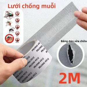 5x200cm Băng Dính Tự Dính Sửa Chữa Màn Hình Chống Thấm Nước Miếng Vá Lưới Chống Muỗi Cho Cửa Sổ Cửa Ra Vào Dụng Cụ Sửa Chữa Lưới Siêu Bền