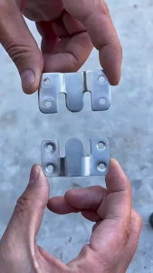 3PCS Heavy duty interlock hook clip mount hanging bracket support holder connector screw for photo frame wall TOLUS