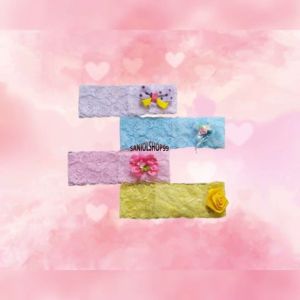 Bandana bayi Bunga warna RANDOM harga SATUAN