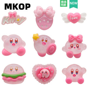 MKOP Crystal Star Kabi Shoe Accessories: Cross/Crocs Compatible Shoe Buckle Decorations with Crystal Stars