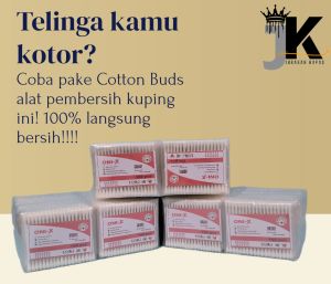 Cotton Buds Dewasa / Pembersih Kuping Dewasa isi 12 Pack(LUSINAN)