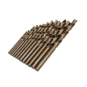 13-piece high-speed steel drill bits (bagged) suitable for durable and precise drilling of plastics and woods