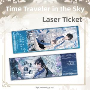 Time And Space Traveler Laser Tag Cards Bookmarks Collectible Cards Gaming Accessories Anime Themed Cards for Ages 8+
