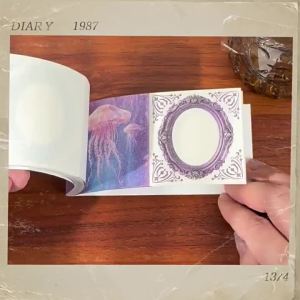 Vintage European Style Hand Account Paper