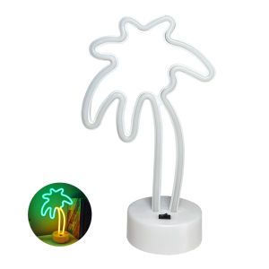 Neon Sign Lights with Base Battery or USB Operated LED Table Lamp for Bedroom Kids Gift Party Holiday Christmas Home Decor