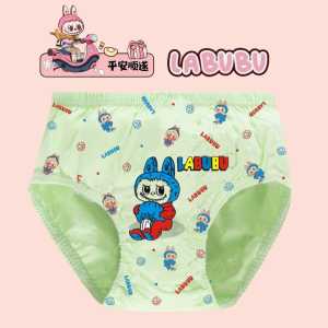 12 PCS CD LABUBU CELANA DALAM ANAK PEREMPUAN USIA 2-8 THN CD ANAK CEWEK KARAKTER LUCU GROSIR LUSINAN