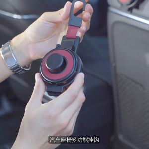 Car hook seat water cup bracket back folding car water cup mobile phone bracket