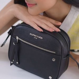 Tas Selempang Wanita Sophie Martin Paris Zatana Neo Zatana Hitam Promo Terbaru 2025
