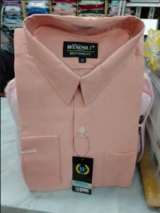 COD✅ WENDYAT kemeja pria formal warna salem/ kemeja polos lengan panjang