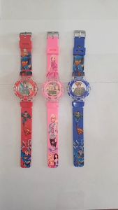 Jam Tangan Anak Karakter Superhero Led dan melody 518