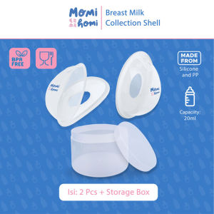 MOMI HOMI Nagoya Collector Shell Breast Milk Collection Shell tempat / wadah penampung asi Milk Saver Collector susu ASI