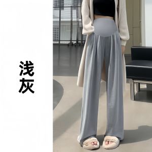 Quần Dài Cotton Lót Lông Cừu Cho Bà Bầu Mùa Xuân Thu Đông Rộng Rãi Thoải Mái Quần Dài Thường Ngày Cho Phụ Nữ Mang Thai