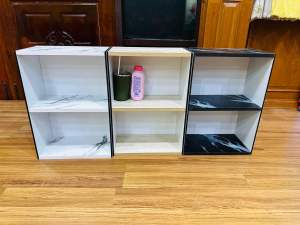 ชั้นอเนค ประสงค์ ชั้นวางของชั้นวางหัวเตียง2ชั้น