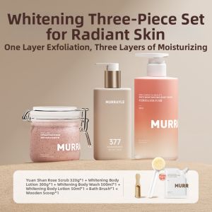 MURRAYLE | Exfoliating AHA Body Scrub for Whitening Skin and Removing Keratosis Pilaris