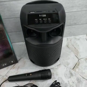 TERMURAH ~SPEAKER BLUETOOTH FLECO F-1326 - SPEAKER MINI FULL BASS - SPEAKER LED WIRELESS / SPEAKER BLUETOOTH BASS ~ NOS