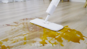 Easyhome.sg Premium Upgraded Spray Mop - Flat Mop Rust-Free Aluminium Pole Dry & Wet Use Cleaning Tools