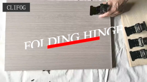 Self Lock Folding Hinges For Table 90 Degree Bed Table Chair Hinge Heavy Duty Folding Hinge