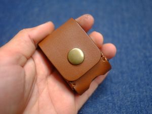 Bao da zippo hàng may tay