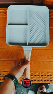 Wajan Grillpan Teflon 24cm TORCH PFOA Free Anti Lengket Cetakan Telor Sosis Panggangan Kitchenware