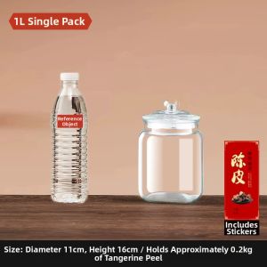 KuaKe | Food Grade Airtight Glass Jar Large Mouth