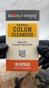 Viên Uống Đại Tràng Colon Cleanser Mason Natural Mỹ Giúp Thải Độc Đại Tràng Detox Ruột Giảm Táo Bón Đầy Hơi Khó Tiêu 100 Viên