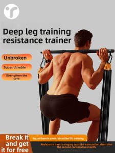 INRT | Multi-Function Resistance Training Bands for Squats Leg Chest and Back Exercises