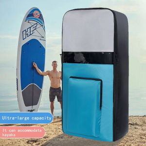Paddle Board Bag Sup Surfboard Camping Tent Sleeping Bag Moving Luggage Quilt Mattress Rafting Boat Storage Bag Backpack Inflatable Paddle Board Backpack Water Large Capacity Waterproof Storage Suitable for Surfboard Sleeping Bag Tent Moving Luggage Li...