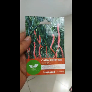 Benih Biji Bibit Cabai Keriting CK Mix Garden Seed - 1 Pcs