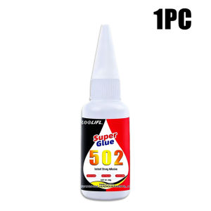 LOOLIFL | 502 Super Glue Instant Strong Adhesive Quick Dry Multi Purpose Repair Glue For Plastic Metal Wood Ceramic Shoes DIY Craft Repair