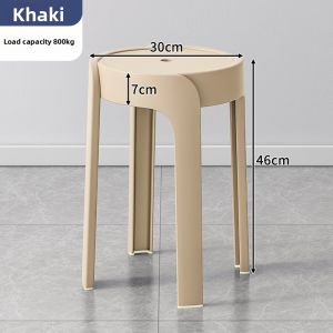 Simplicity Durable Comfortable Stackable Plastic Dining Chair