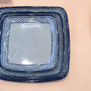 Dĩa để đồ hình vuông bằng nhựa melamine cao cấp