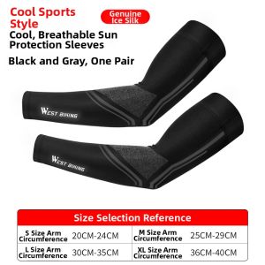 West Biking | UV Protection Cool Leg Guards for Outdoor Activities