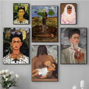 BILIBILI | Frida Kahlo Famous Painter Portrait 5D DIY Diamond Painting Kit For Home Room Wall Art Decor Gift Mosaic Full Drill Canvas Set