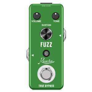 Rowin Guitar Bass Effect Pedal Compressor Distortion Fuzz EQ Delay Phaser Flanger Booster Overdrive Chorus Pedal Power Supply