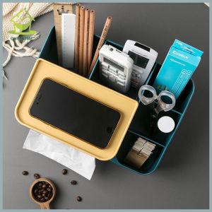 Tissue box with lid home multi-drawer tissue box storage rack multi-functional desktop sundries small objects storage box rack car tissue box elegant tissue box rack