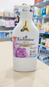 Sữa Tắm Nước Hoa Enchanteur Deluxe Sensation 650g Hương Hoa Hồng Pháp