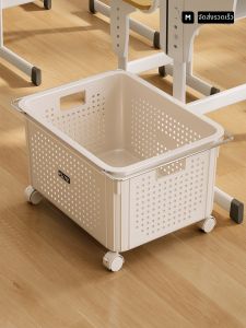WUBUWEI | Portable Book Storage Cart Large Capacity