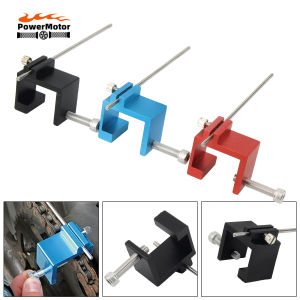 Universal รถจักรยานยนต์เฟืองโซ่การจัดตําแหน่งเครื่องมือ ATV โซ่รถจักรยานยนต์การจัดตําแหน่งเครื่องมือมอเตอร์ไซด์ Motocross Pit Dirt Bike อะไหล่