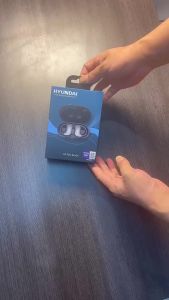 ขายร้อน [ จัดสินค้าจากประเทศจีน ]2025 สินค้าใหม่ HYUNDAI หูฟังบลูทูธแบบหูห้อยของฮุนไดของเกาหลีใต้ไม่เข้าหู SSC1014