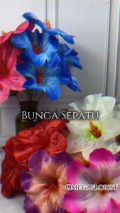 Bunga Sepatu Artificial: Dekorasi Pernikahan Murah & Berkualitas