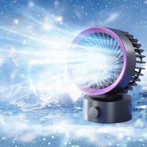 BONINGYU | Air Circulation USB Rechargeable Portable Mini Silent Oscillating Fan
