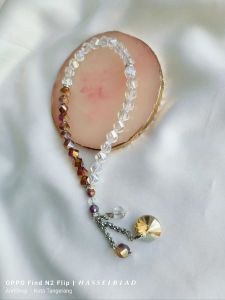 Tasbih kristal cantik mewah premium 33utir