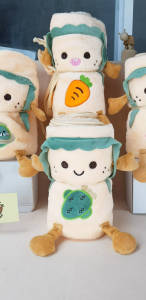 [HỎA TỐC] Chăn nỉ nhung lông tuyết mềm mền mỏng giữ ấm cho bé gấp gọn tiện lợi họa tiết thêu hình thú ngộ nghĩnh quà tặng văn phòng dễ thương Urombaby
