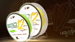 EXP EMO 12X 300m Jigging Casting Braided Fishing Line Ultra Sensitive Smooth Thin Strong PE Multifilament Durable 15lbs-80lbs