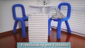 Clothes Laundry Hampers Foldable Laundry Baskets with Handle 75L Large Storage Box for Home Bathroom