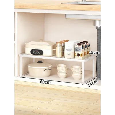 Giá Để Kệ Tủ Bếp Có Thể Mở Rộng