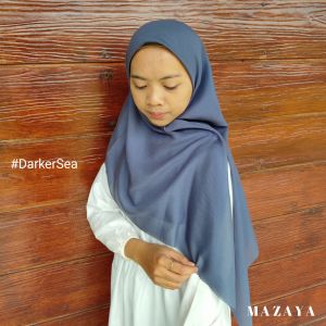 Mazaya Hijab Superfine Voal Sahara Premium - Darker sea