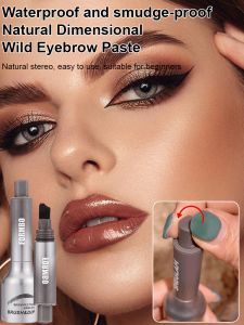 [Waterproof and Smudge-proof] 3D Eyebrow Pencil Big Eye Effect Natural Eyebrow Gel Long Lasting Sweat-Proof Natural Eyebrow Paste【防水防晕染】自然立体野生眉膏